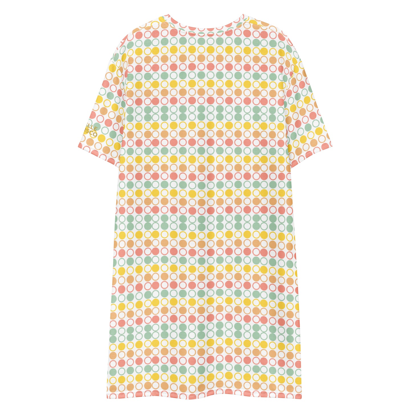 Circles T-shirt Dress