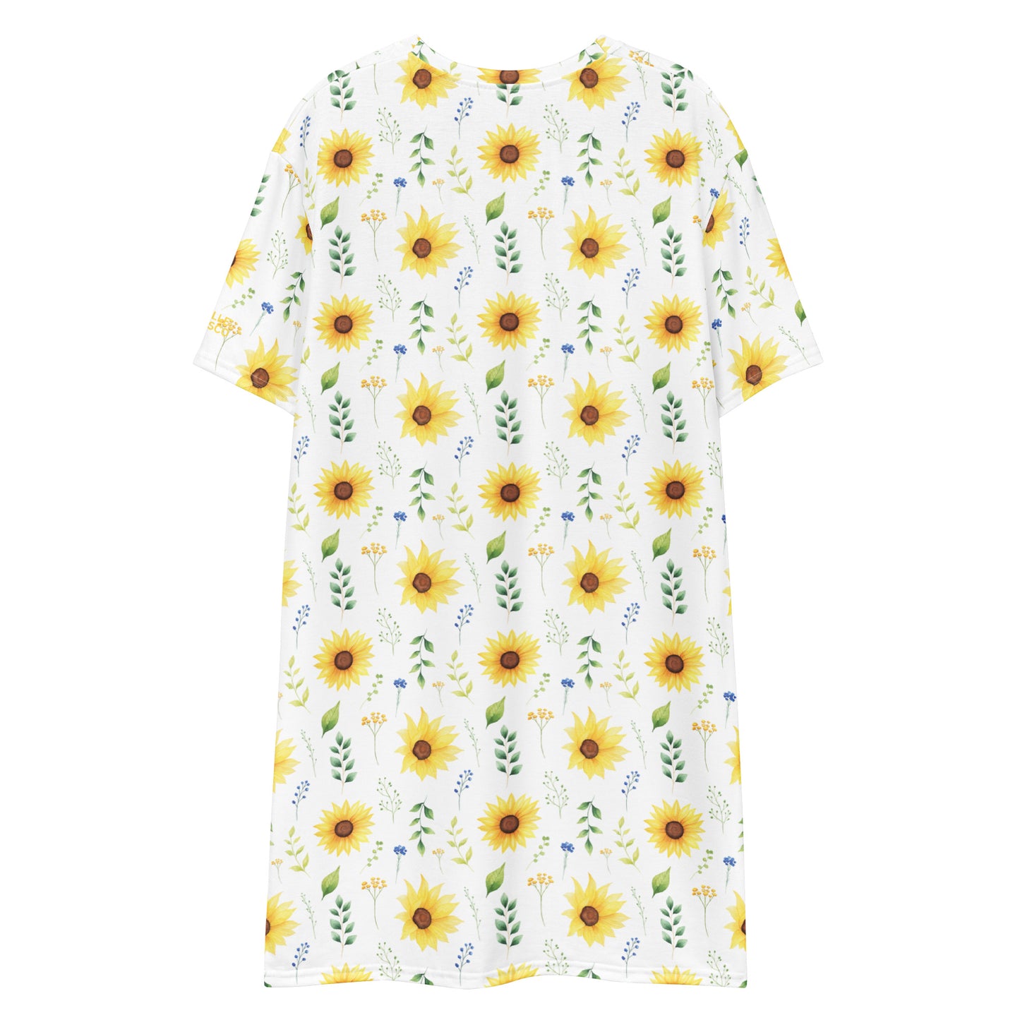 Yellow Power T-shirt Dress