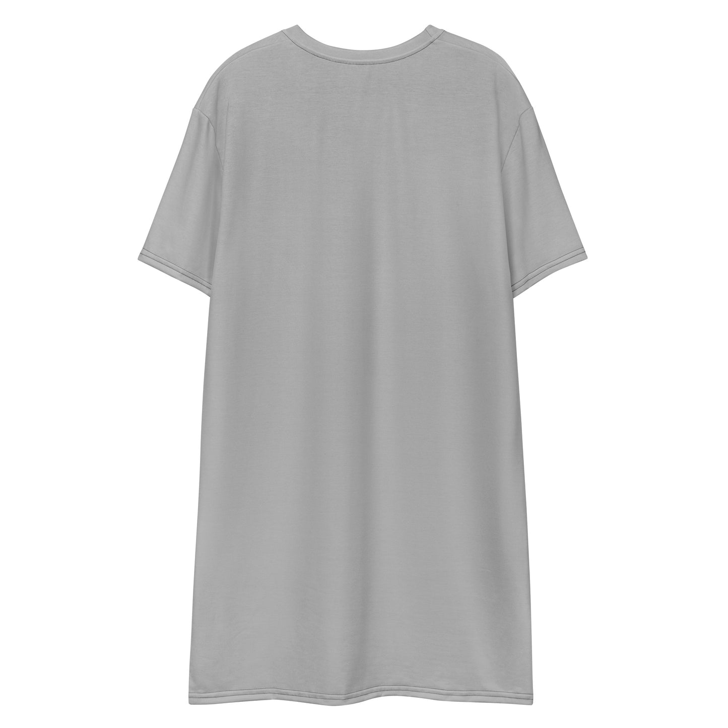 Silver T-shirt Dress