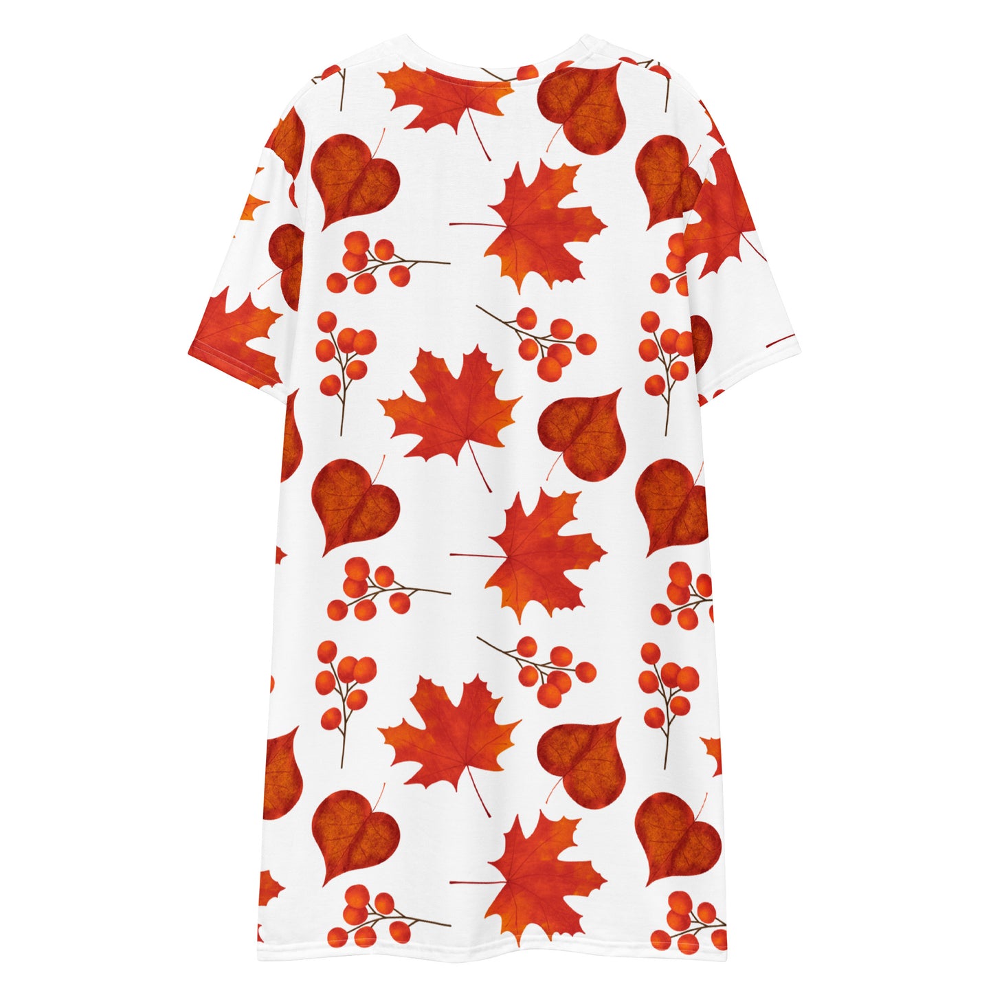 Happy Fall T-shirt Dress