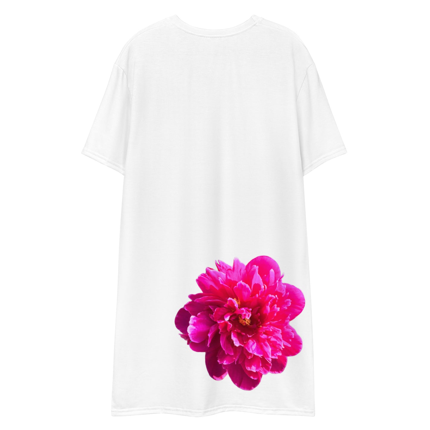 Darla White T-shirt Dress