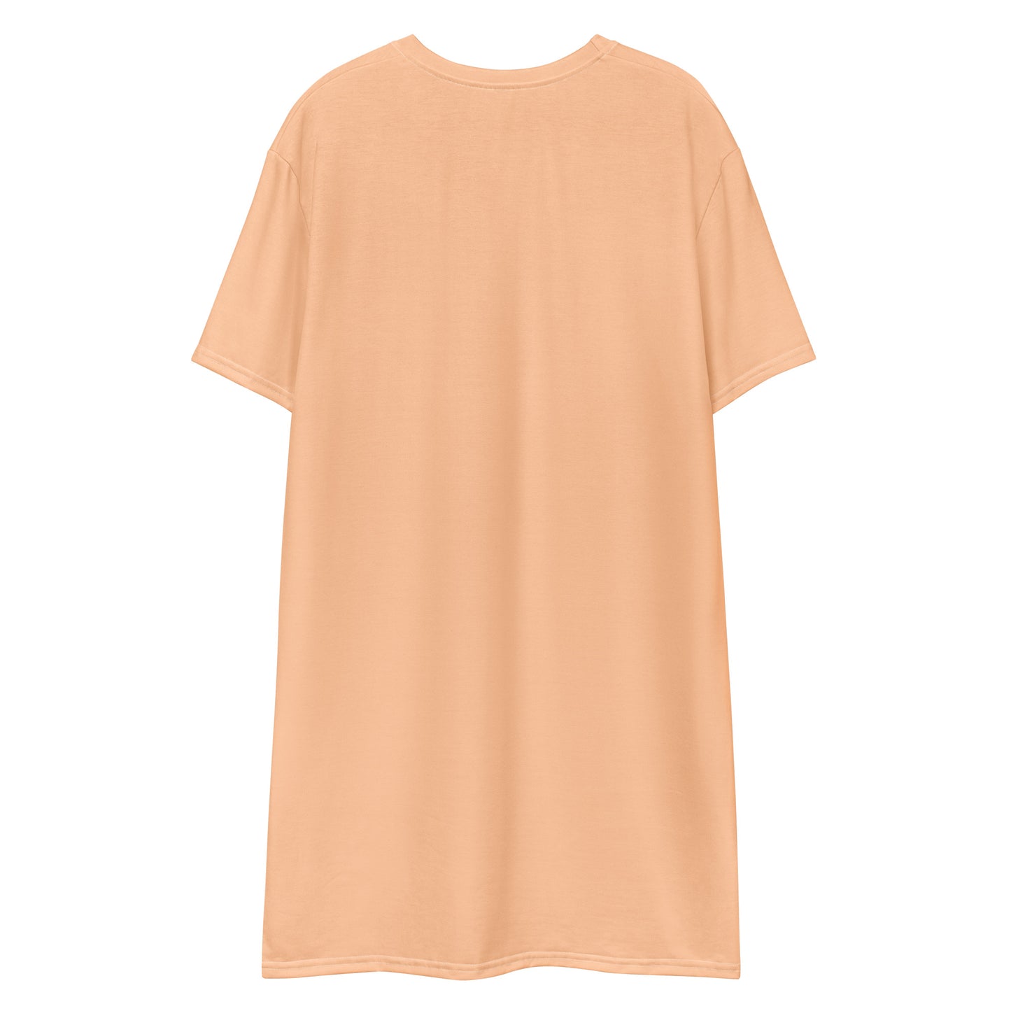 Peach T-shirt Dress
