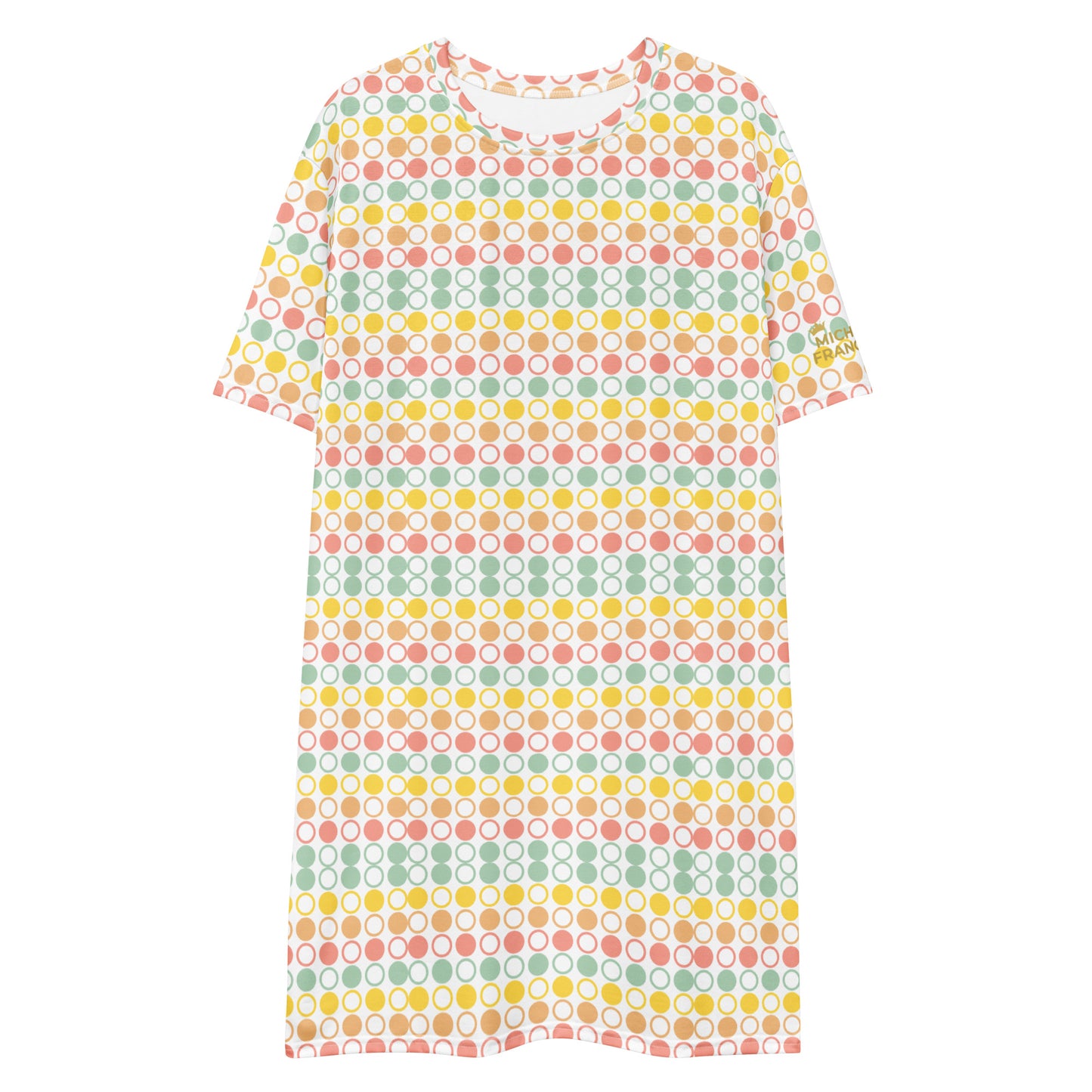 Circles T-shirt Dress