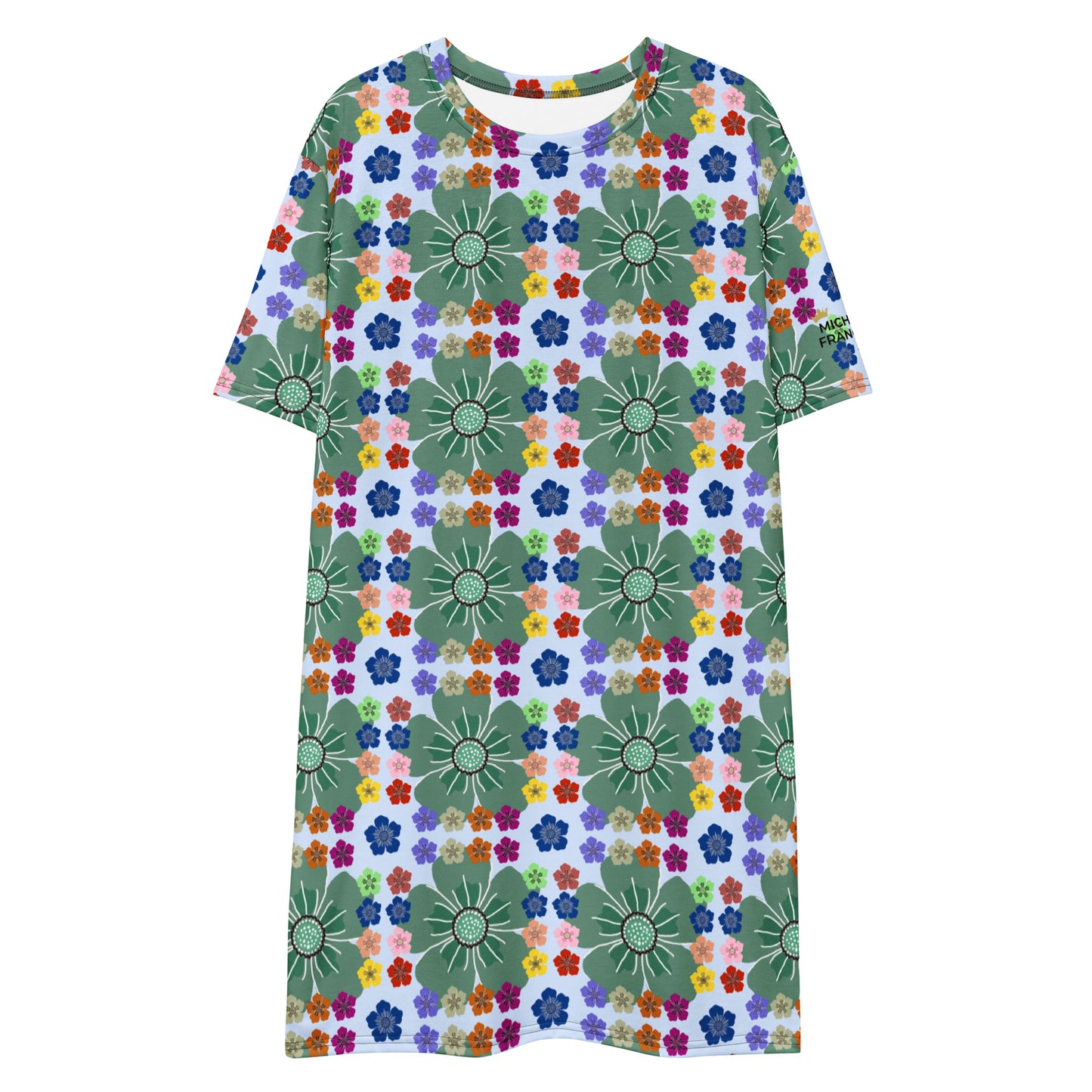 Tiles T-shirt Dress
