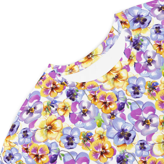 Divine Flowers T-shirt Dress