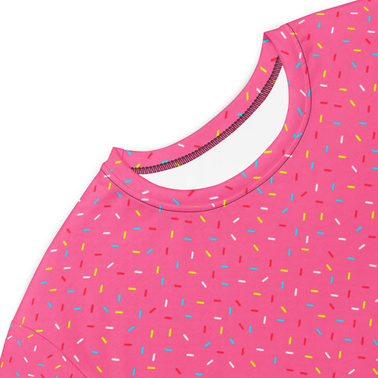 Pink Sprinkles T-shirt Dress