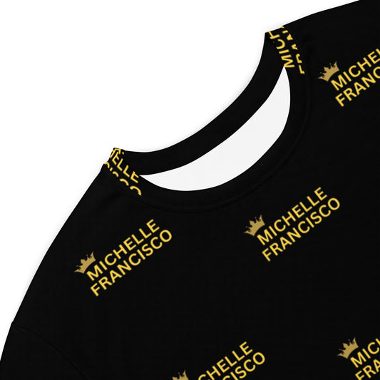 Michelle Francisco Yellow Logo T-shirt Dress