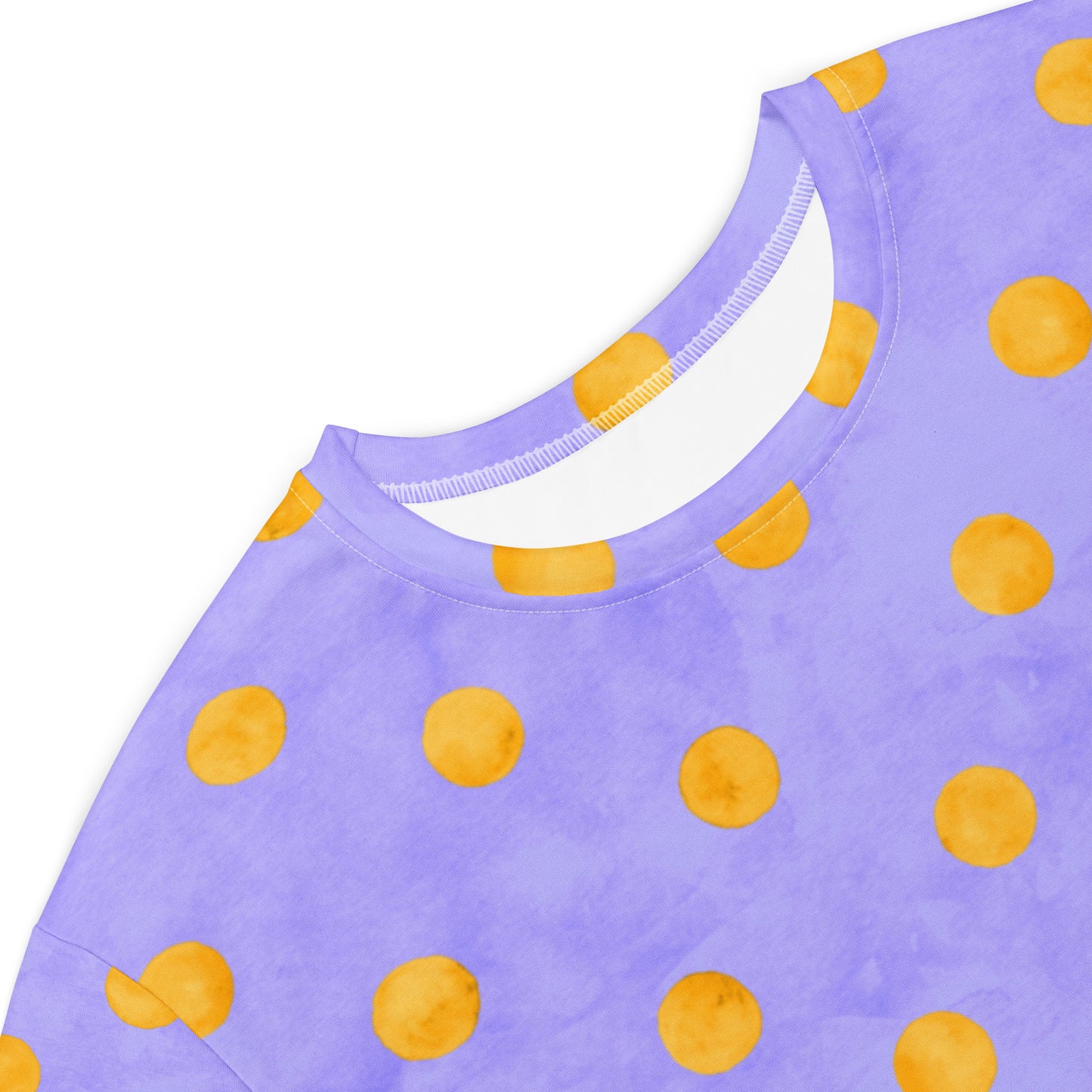 Polka Gold T-shirt Dress