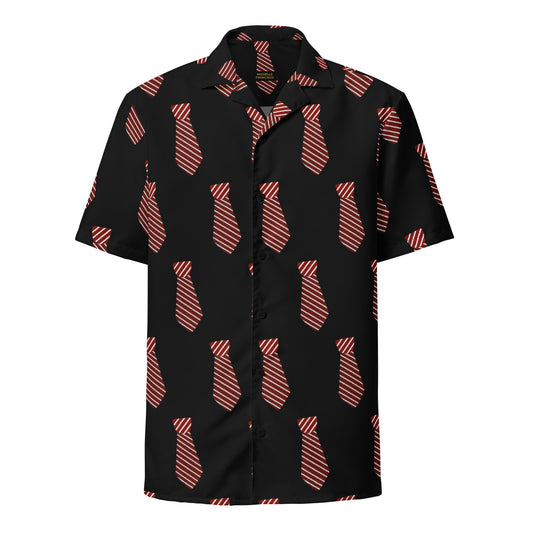 Men's Tie Pattern Button Shirt