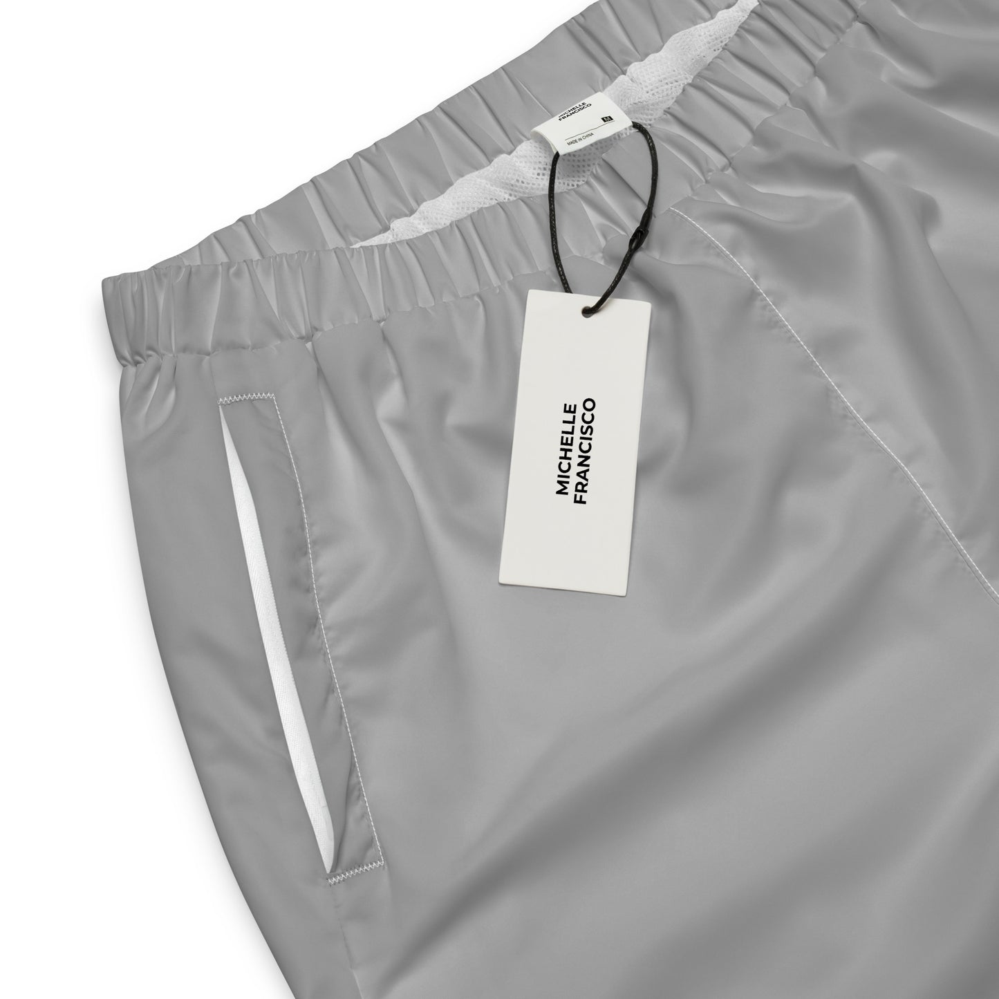 Men's Silver Track Pants