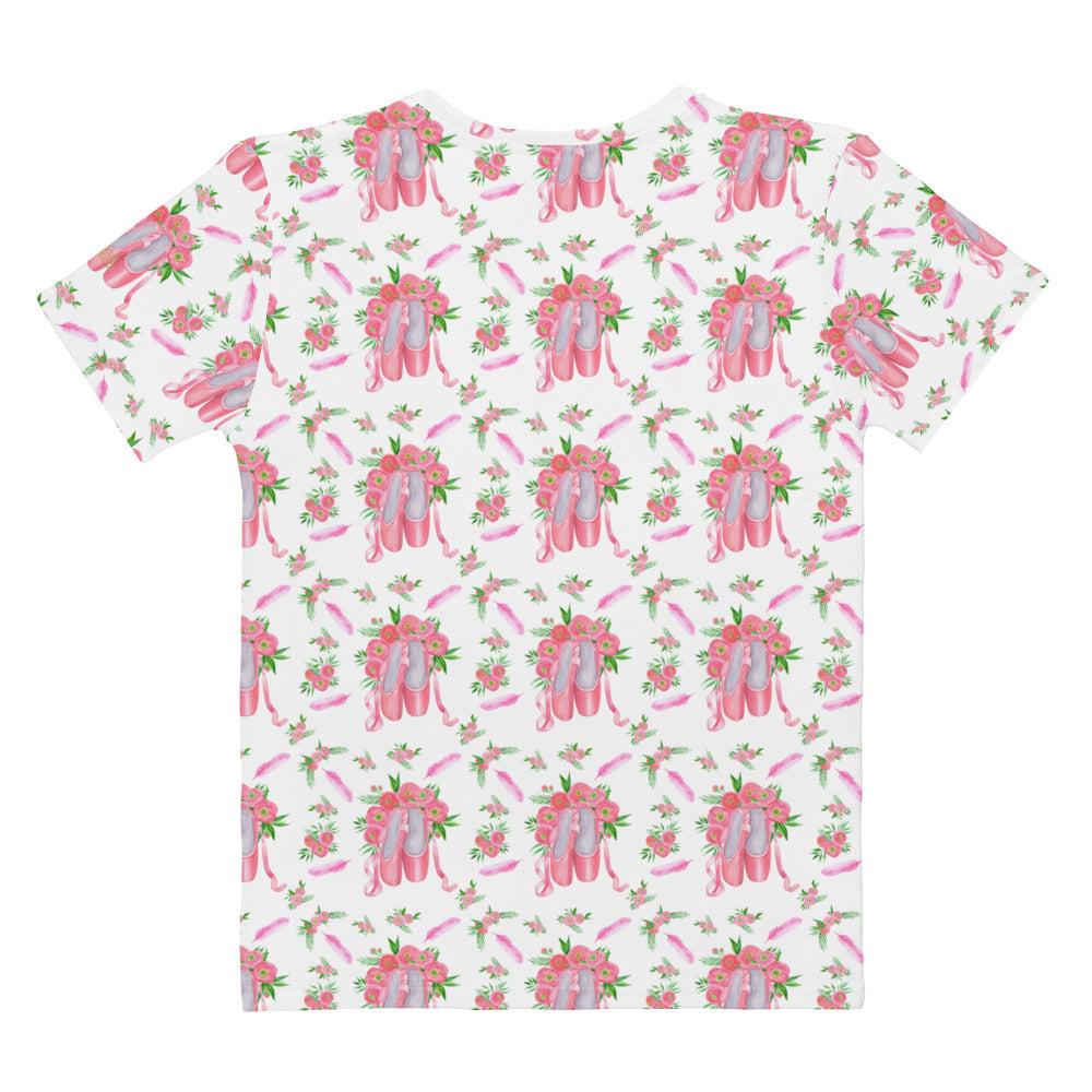 Bloom With Grace Crew Neck T-shirt