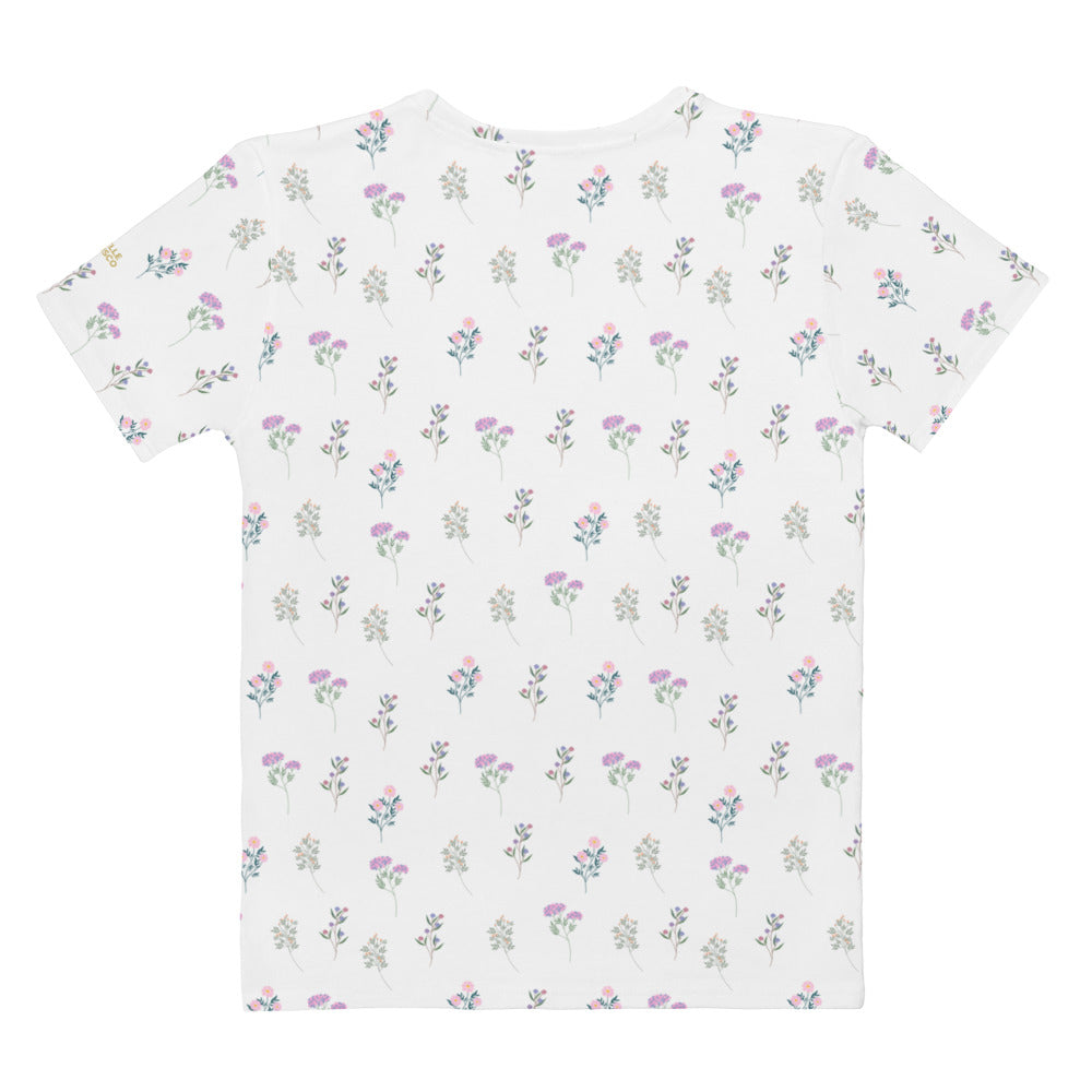 Send Me Flowers Crew Neck T-shirt