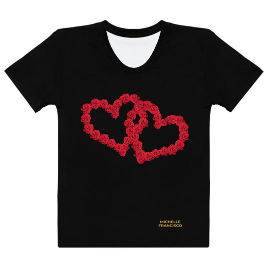 Rose Lover Crew Neck T-shirt