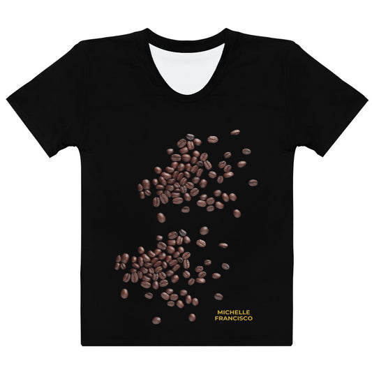 Coffee Beans Crew Neck T-shirt