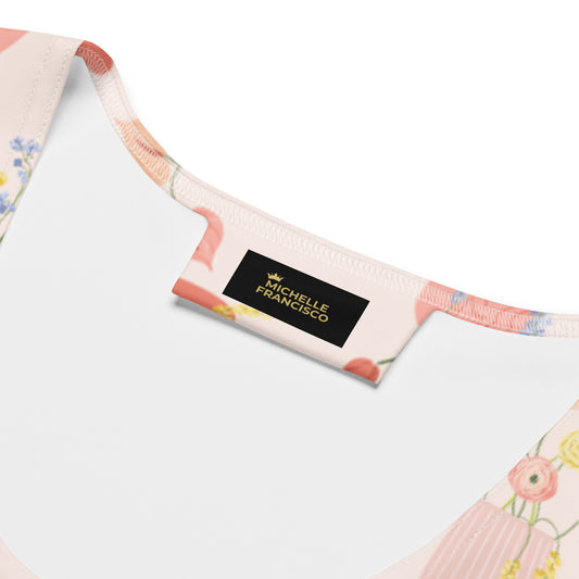 Garden Peach Tank Top