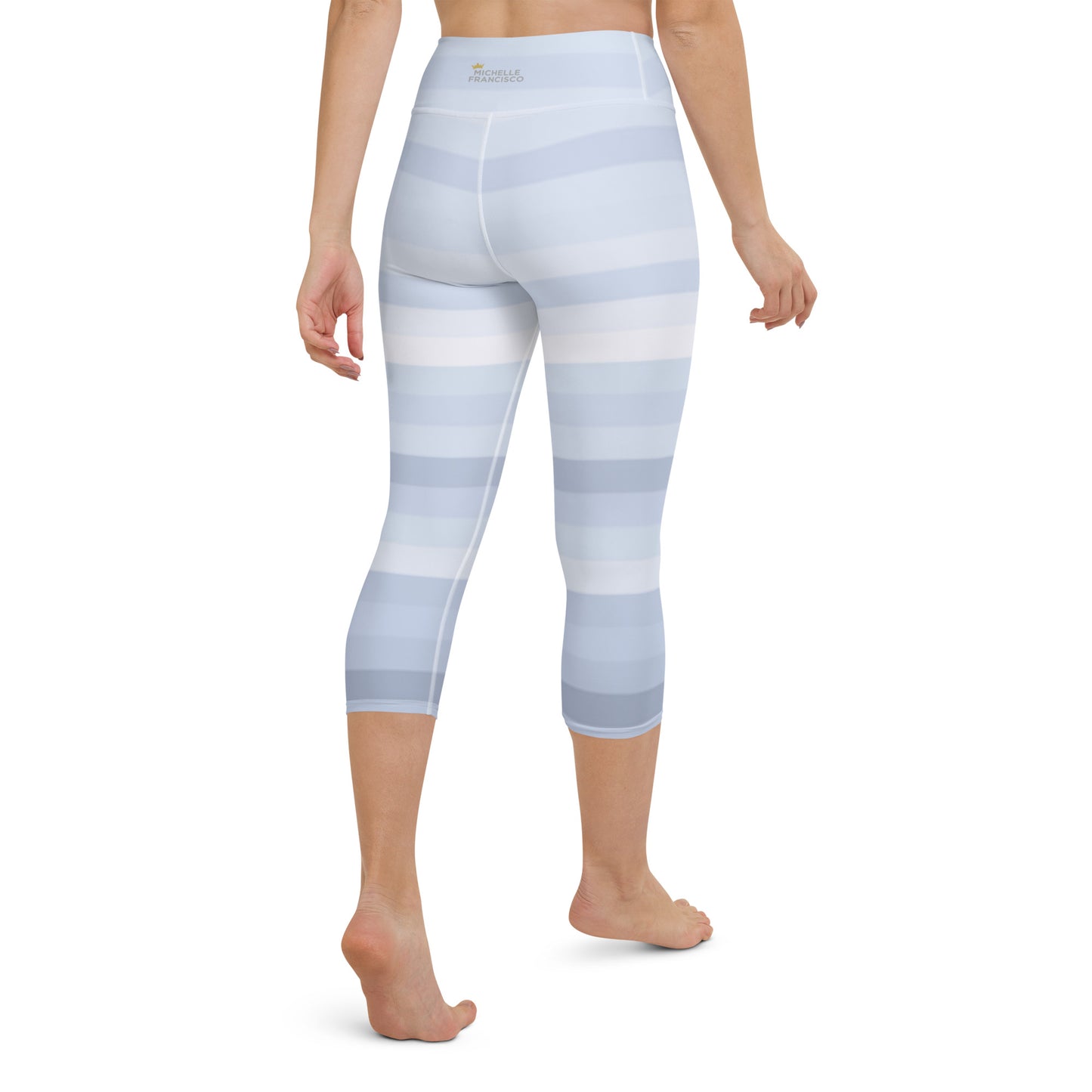 Cloudy Yoga Capri Leggings