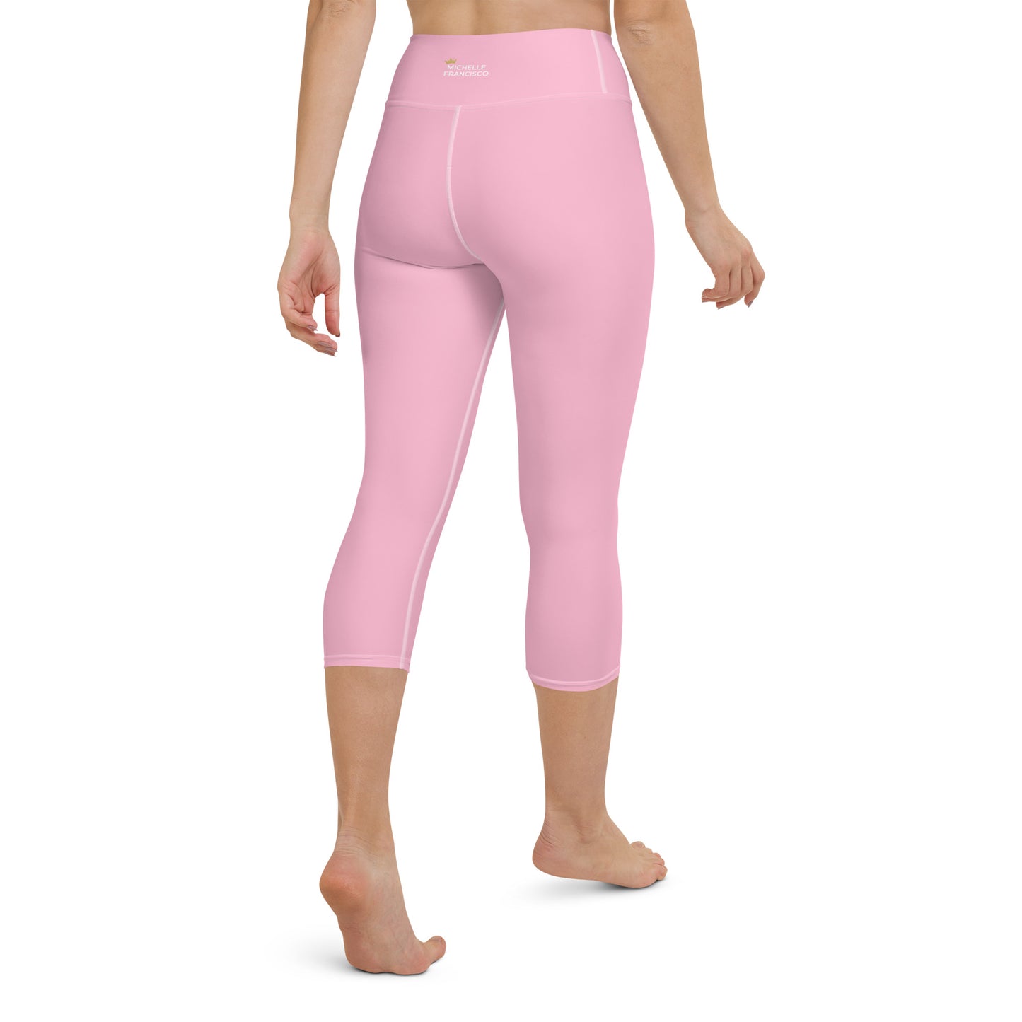 Cotton Candy Yoga Capri Leggings