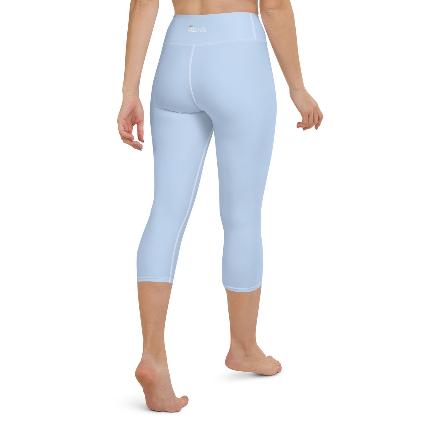 Hawkes Blue Yoga Capri Leggings