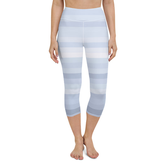 Cloudy Yoga Capri Leggings