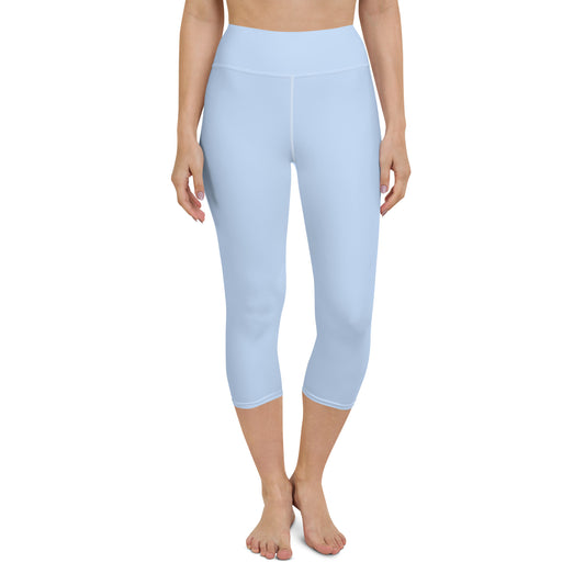 Hawkes Blue Yoga Capri Leggings