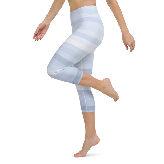 Cloudy Yoga Capri Leggings