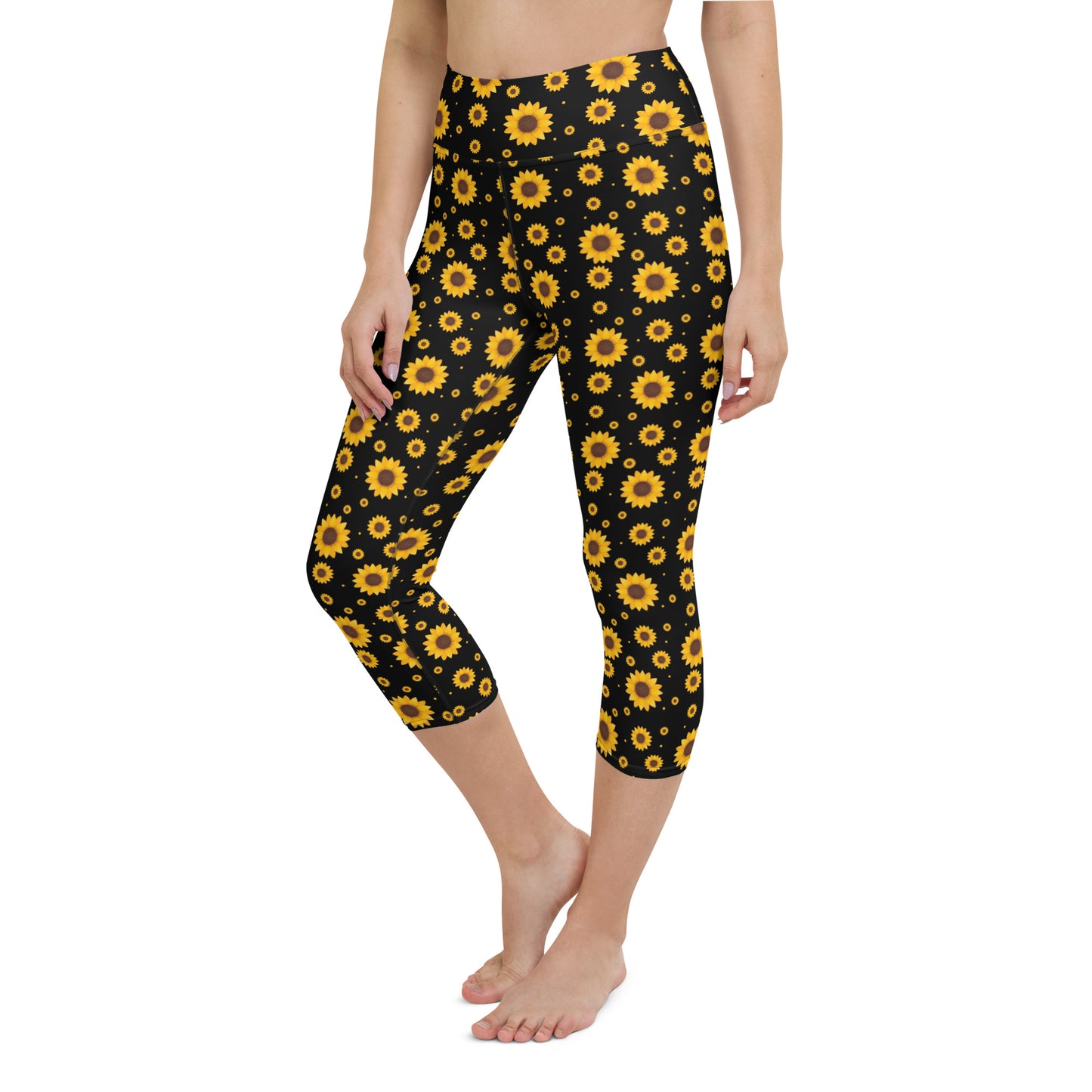 Happy Power Yoga Capri Leggings