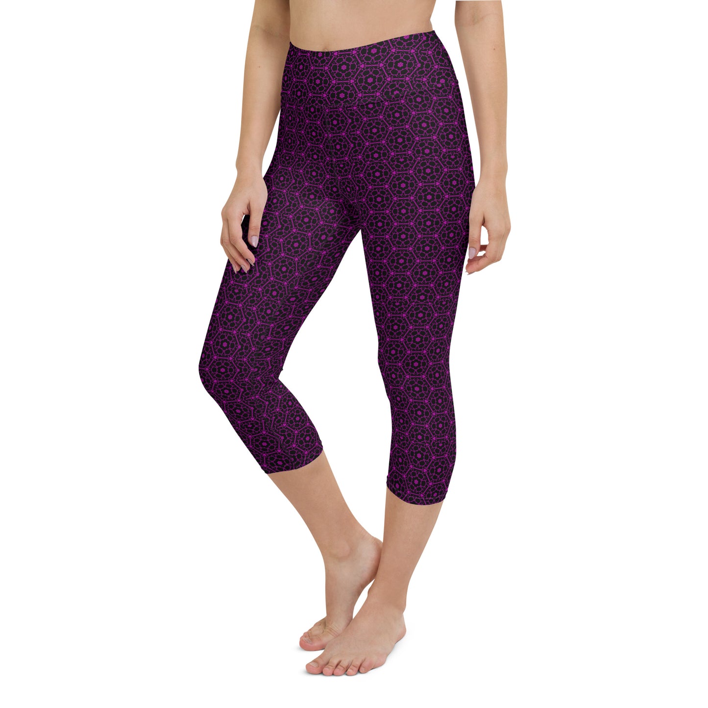 Queen Yoga Capri Leggings