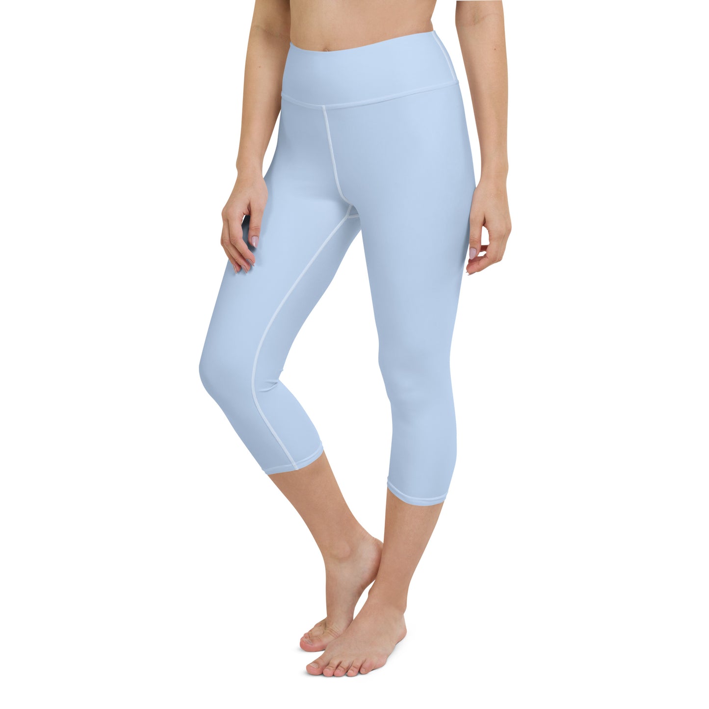Hawkes Blue Yoga Capri Leggings