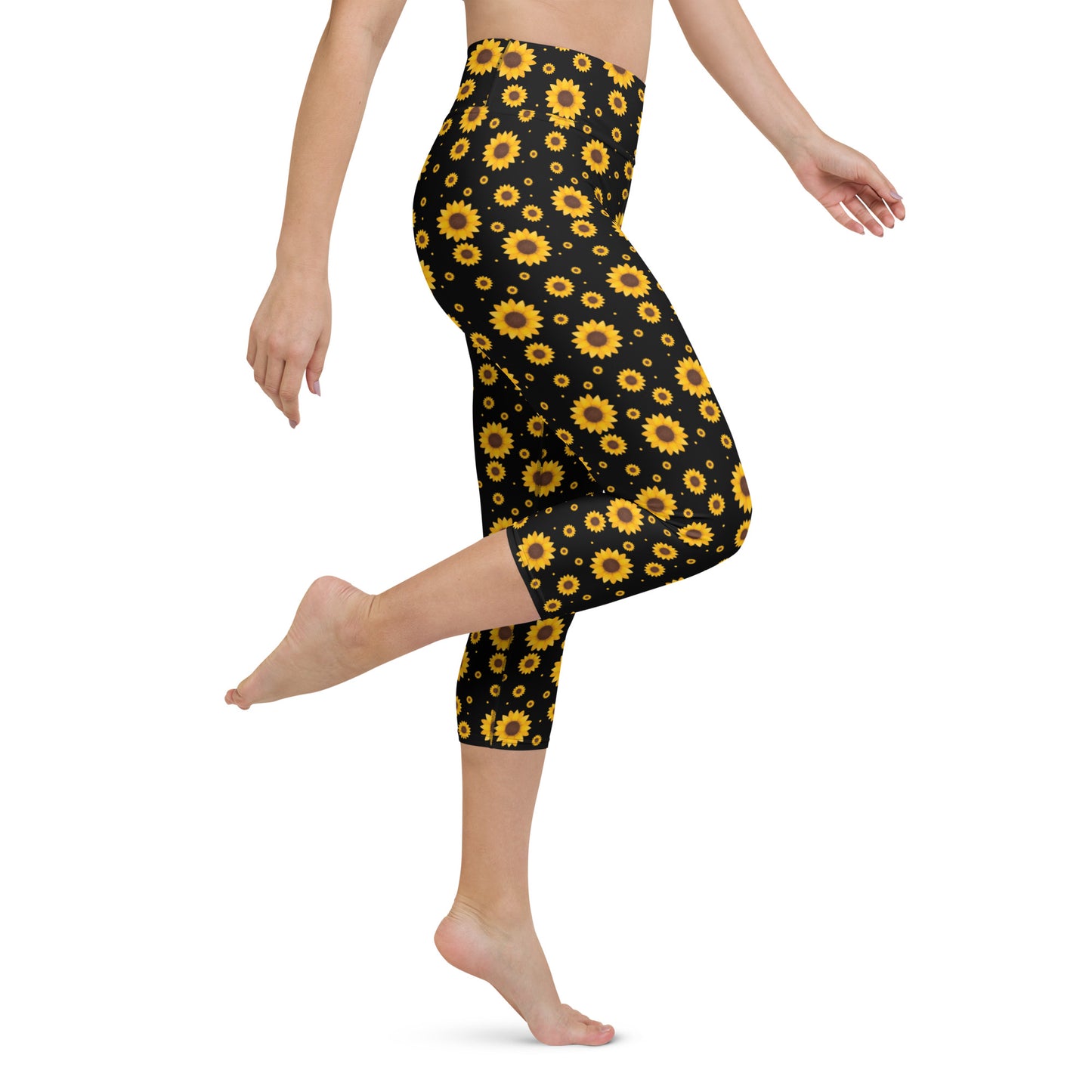 Happy Power Yoga Capri Leggings