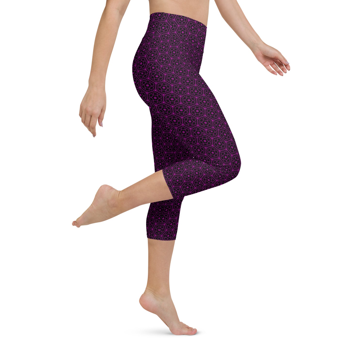 Queen Yoga Capri Leggings