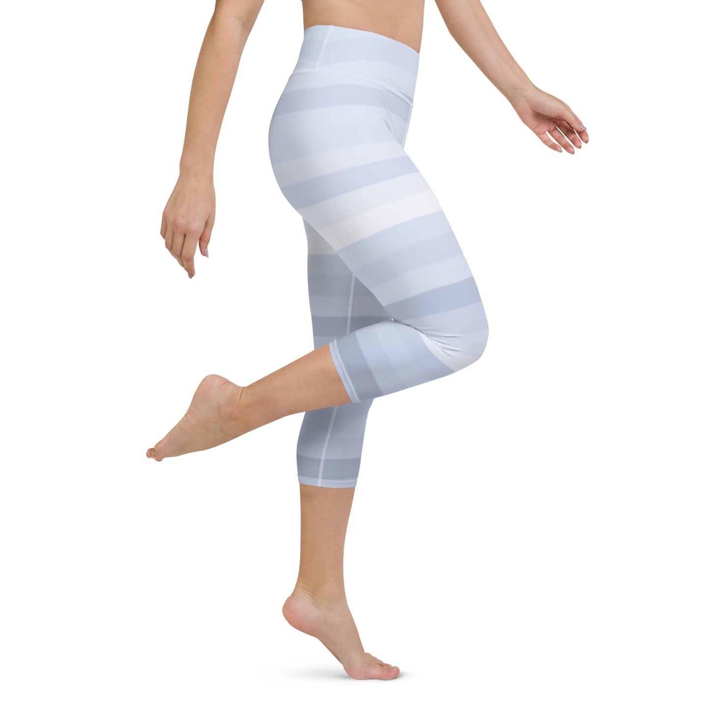 Cloudy Yoga Capri Leggings