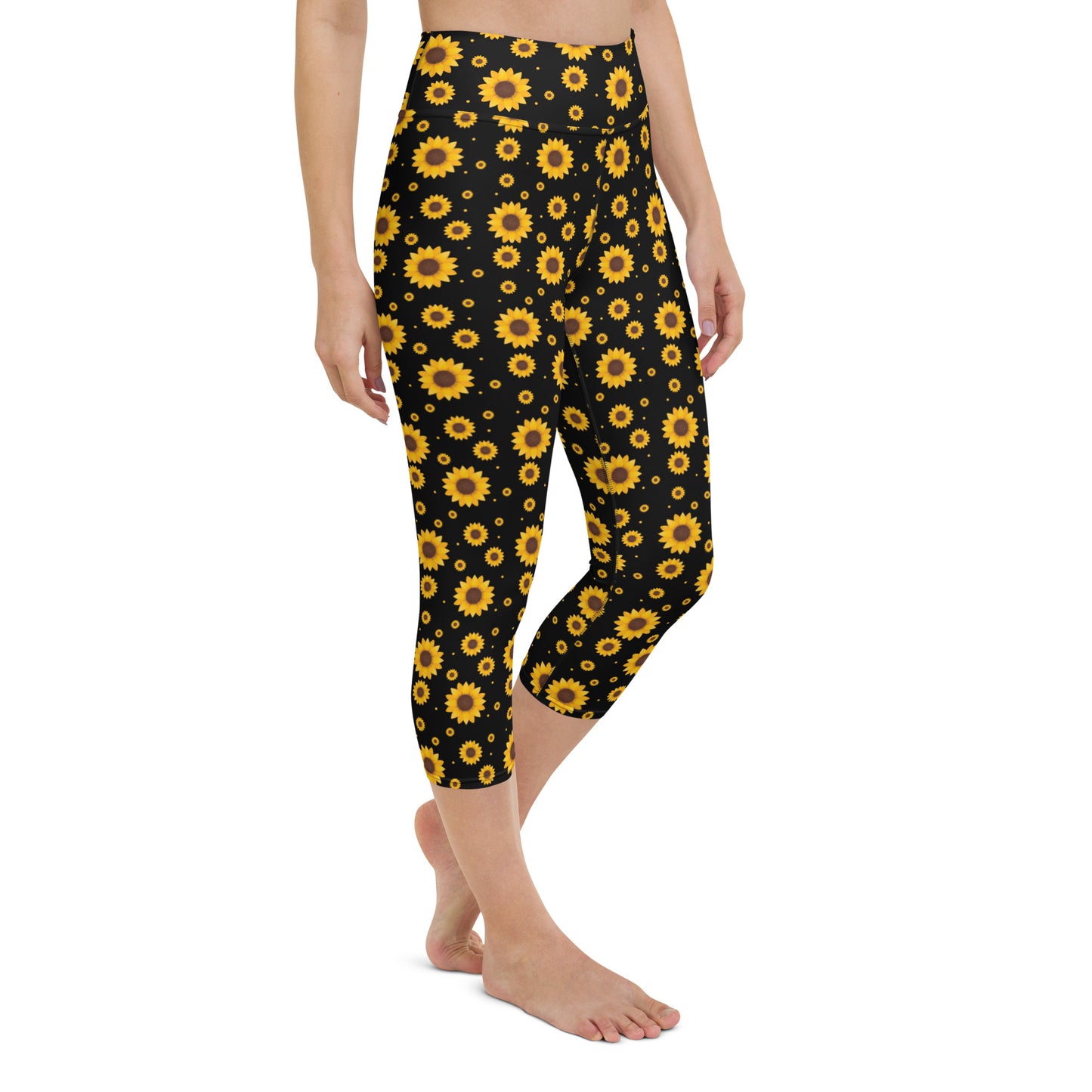 Happy Power Yoga Capri Leggings