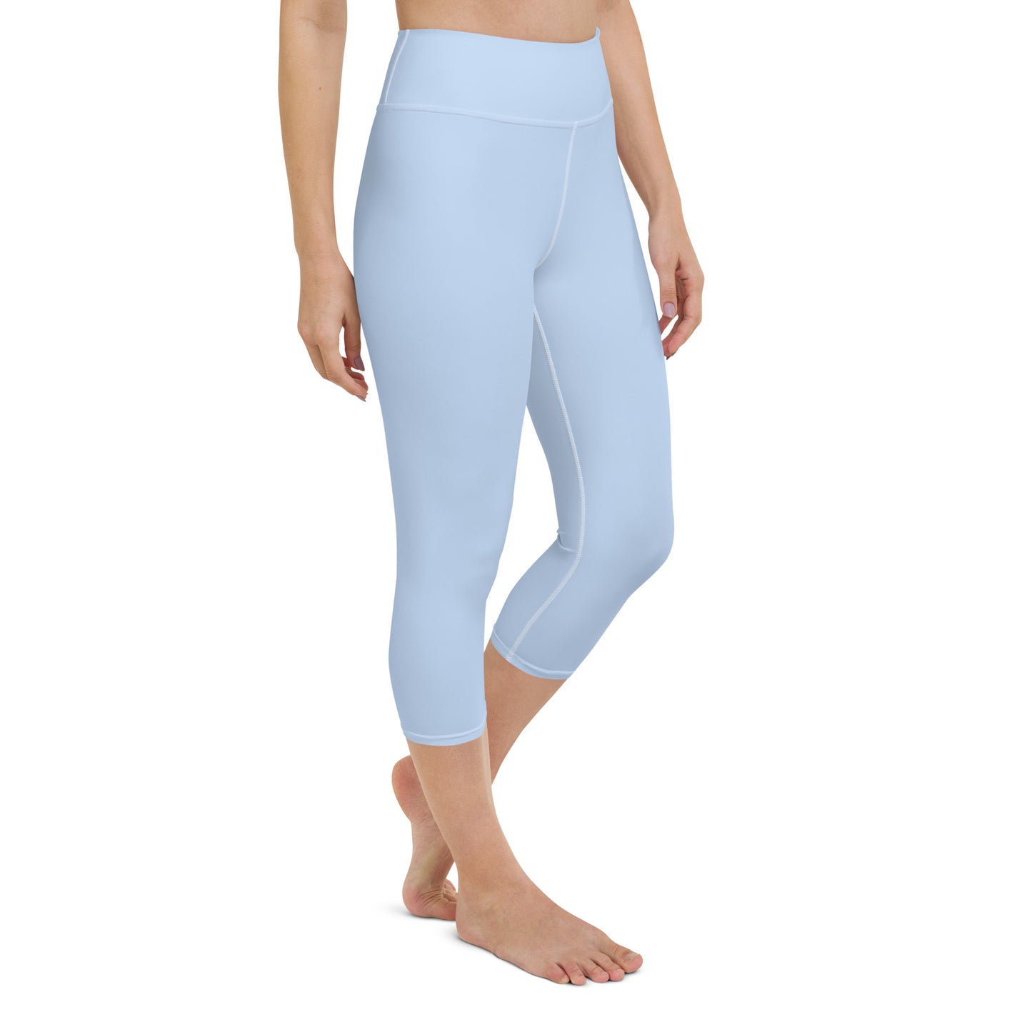 Hawkes Blue Yoga Capri Leggings