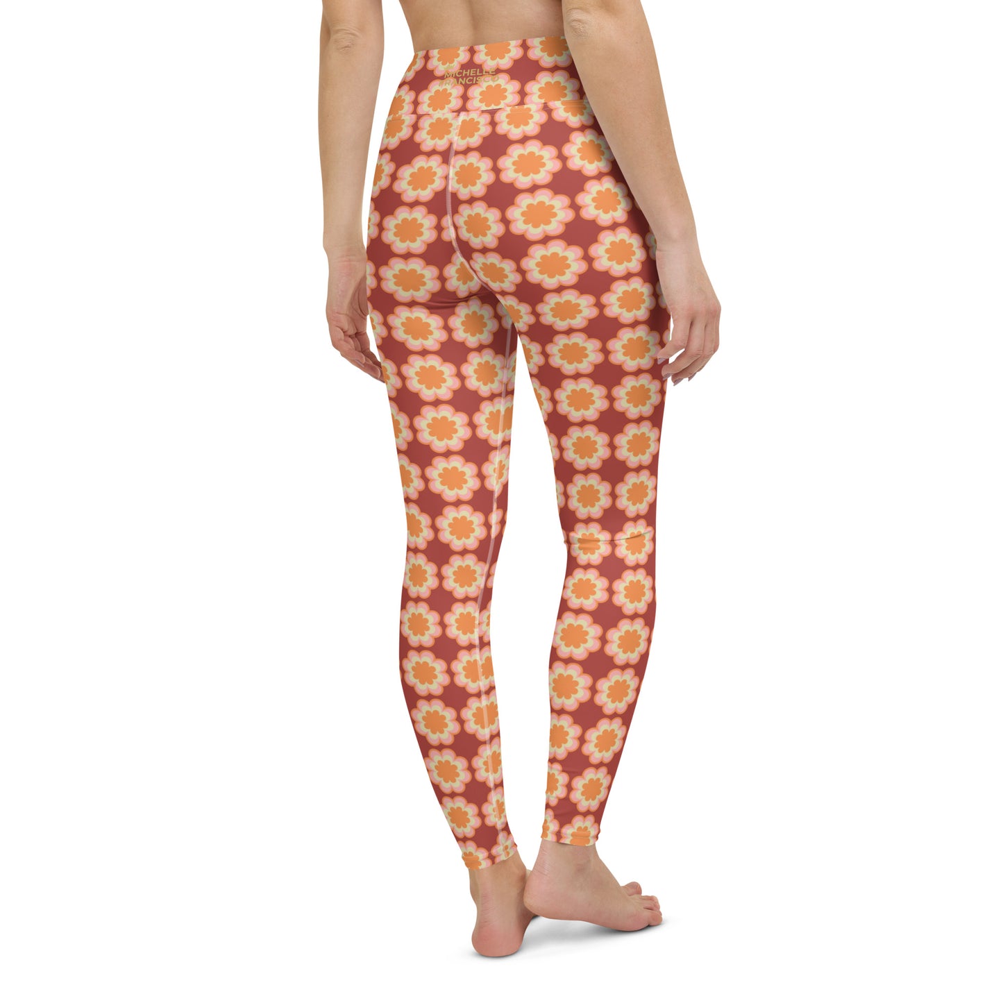 Flow Flowers Yoga Leggings