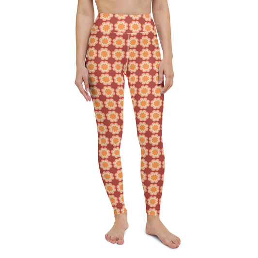 Flow Flowers Yoga Leggings