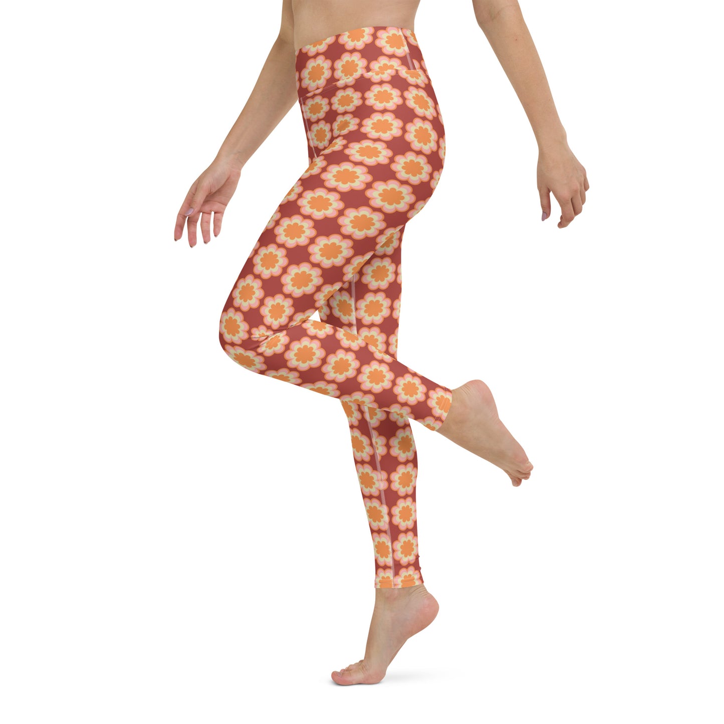 Flow Flowers Yoga Leggings