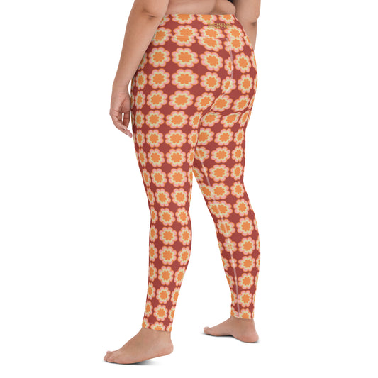 Flow Flowers Yoga Leggings