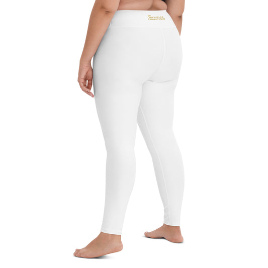 White Yoga Leggings