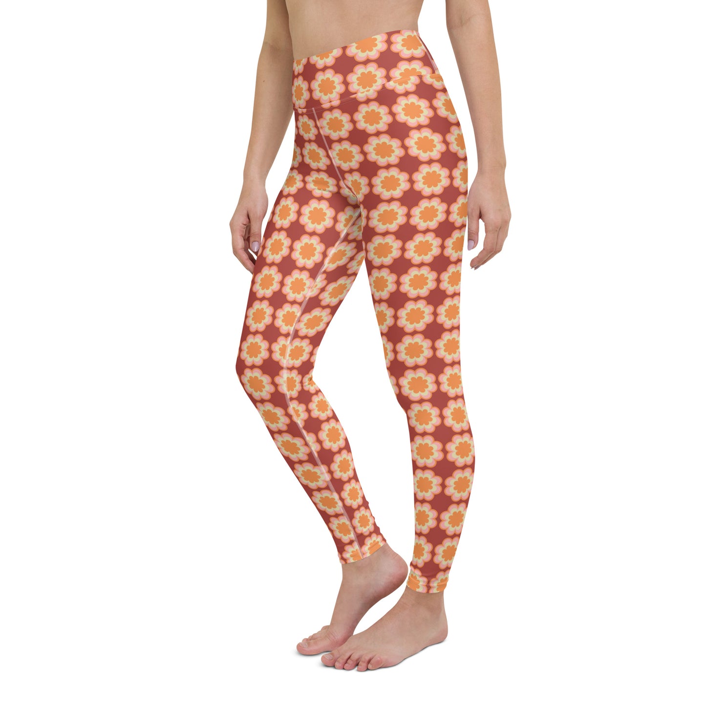 Flow Flowers Yoga Leggings