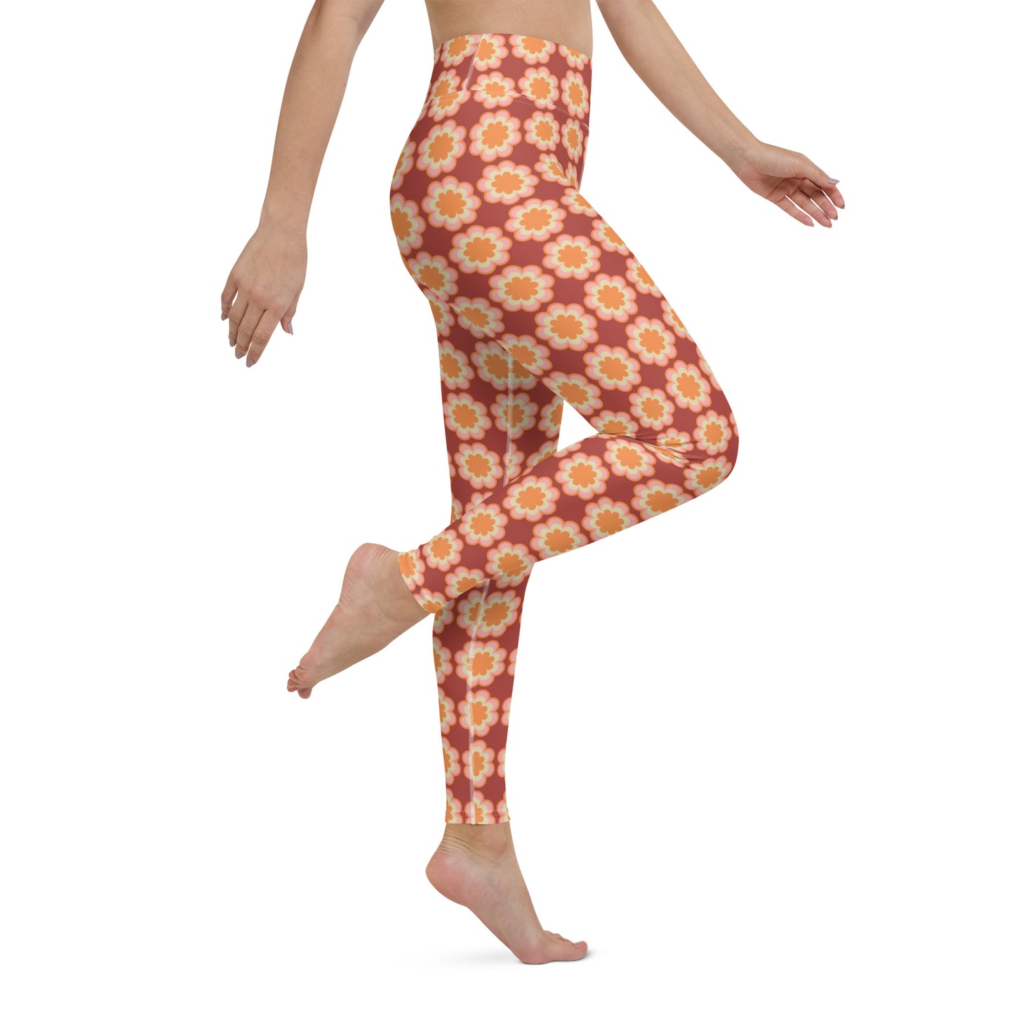 Flow Flowers Yoga Leggings