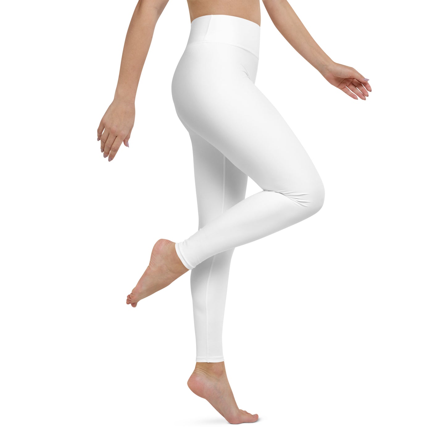 White Yoga Leggings