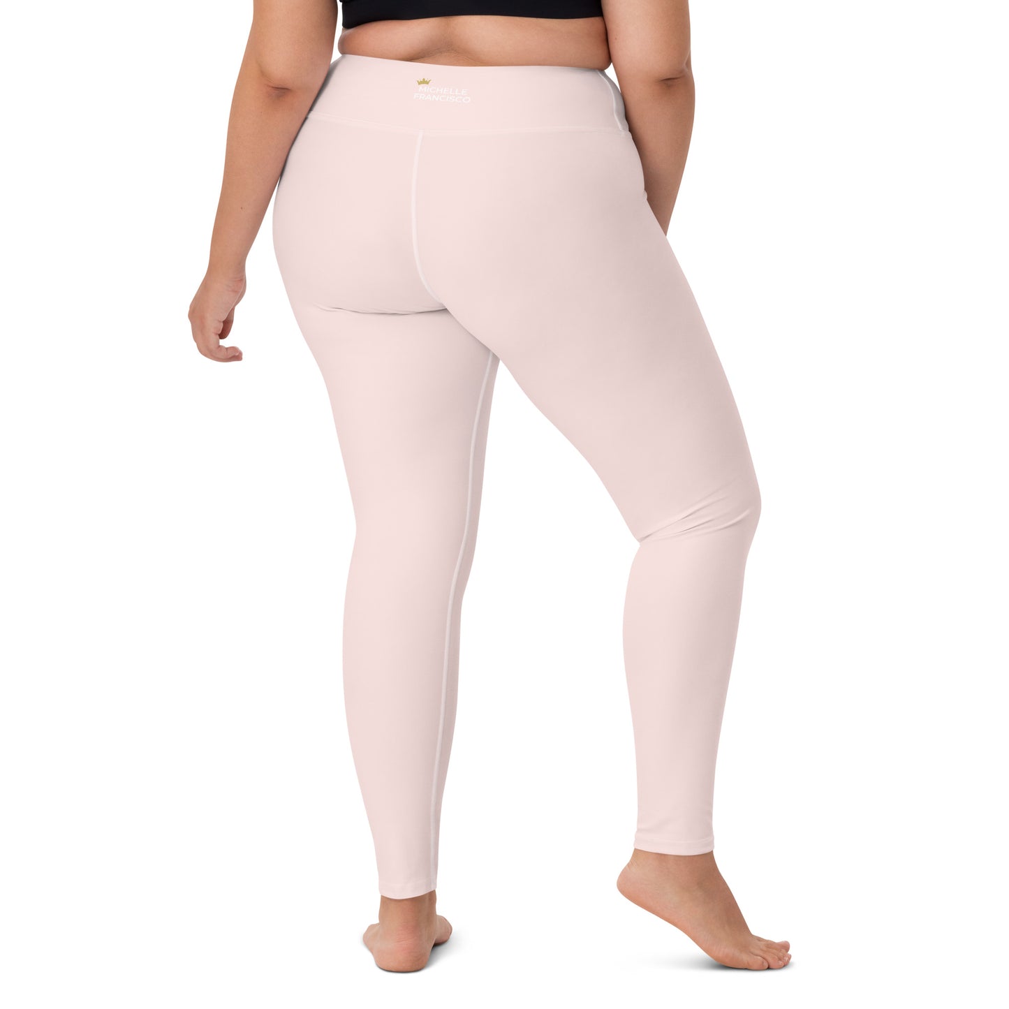 Misty Rose Yoga Leggings