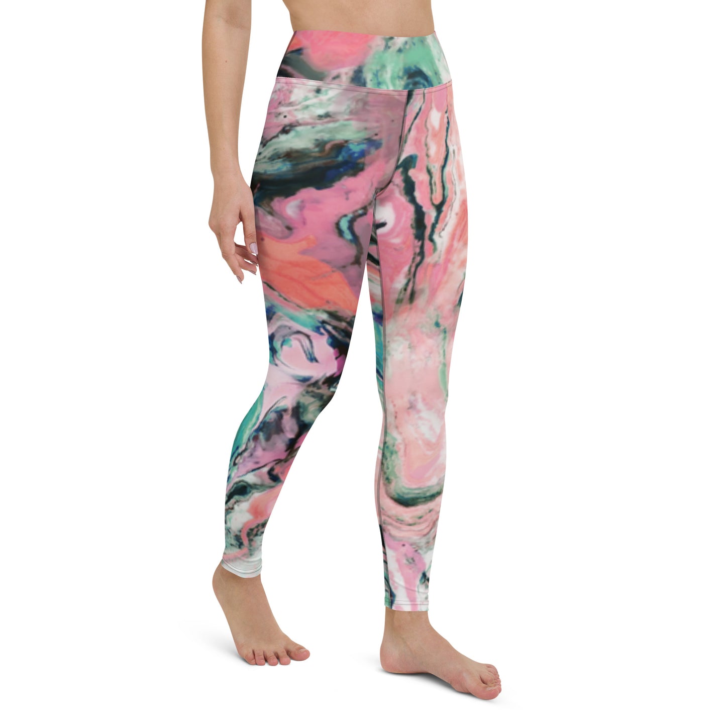 Marble Yoga Leggings