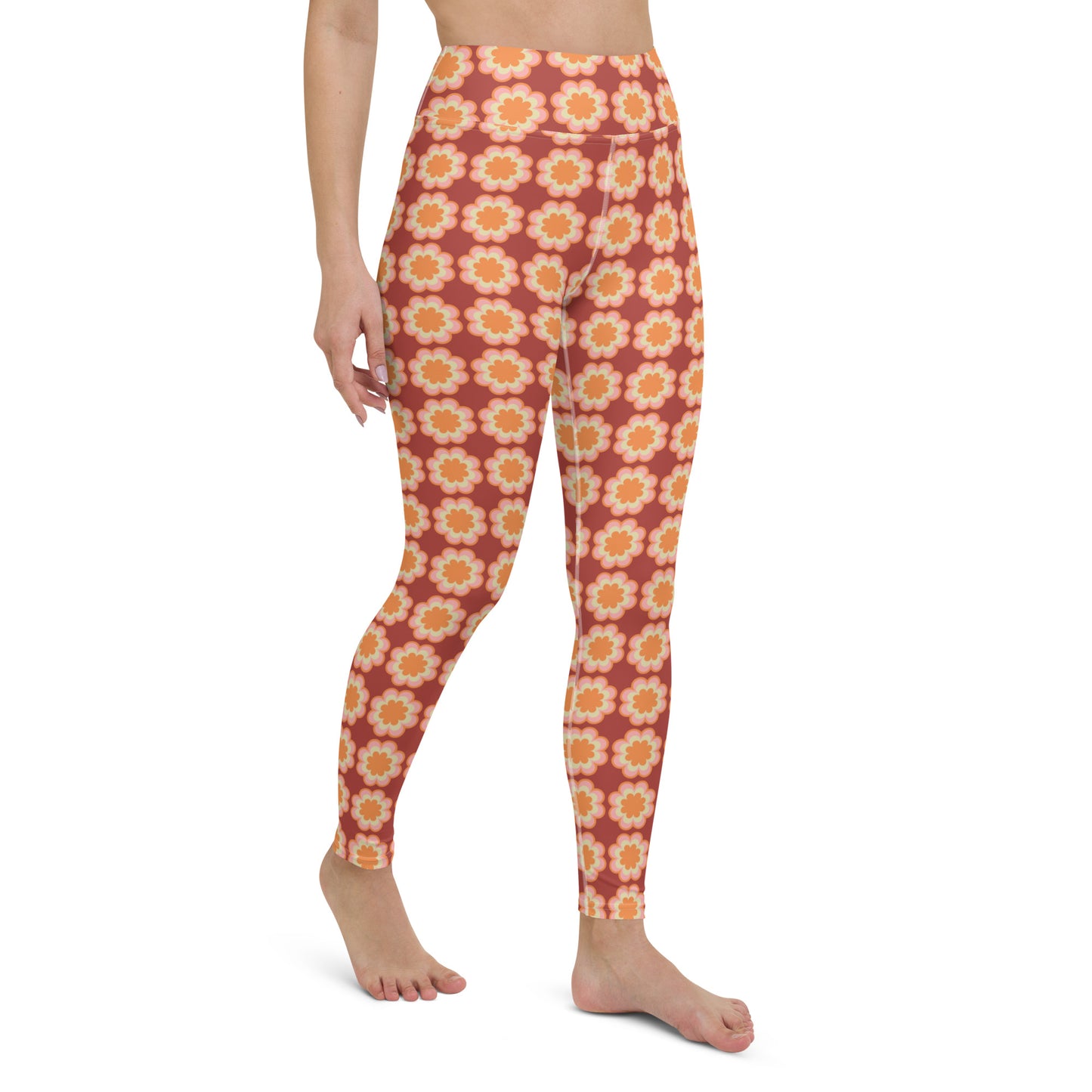 Flow Flowers Yoga Leggings