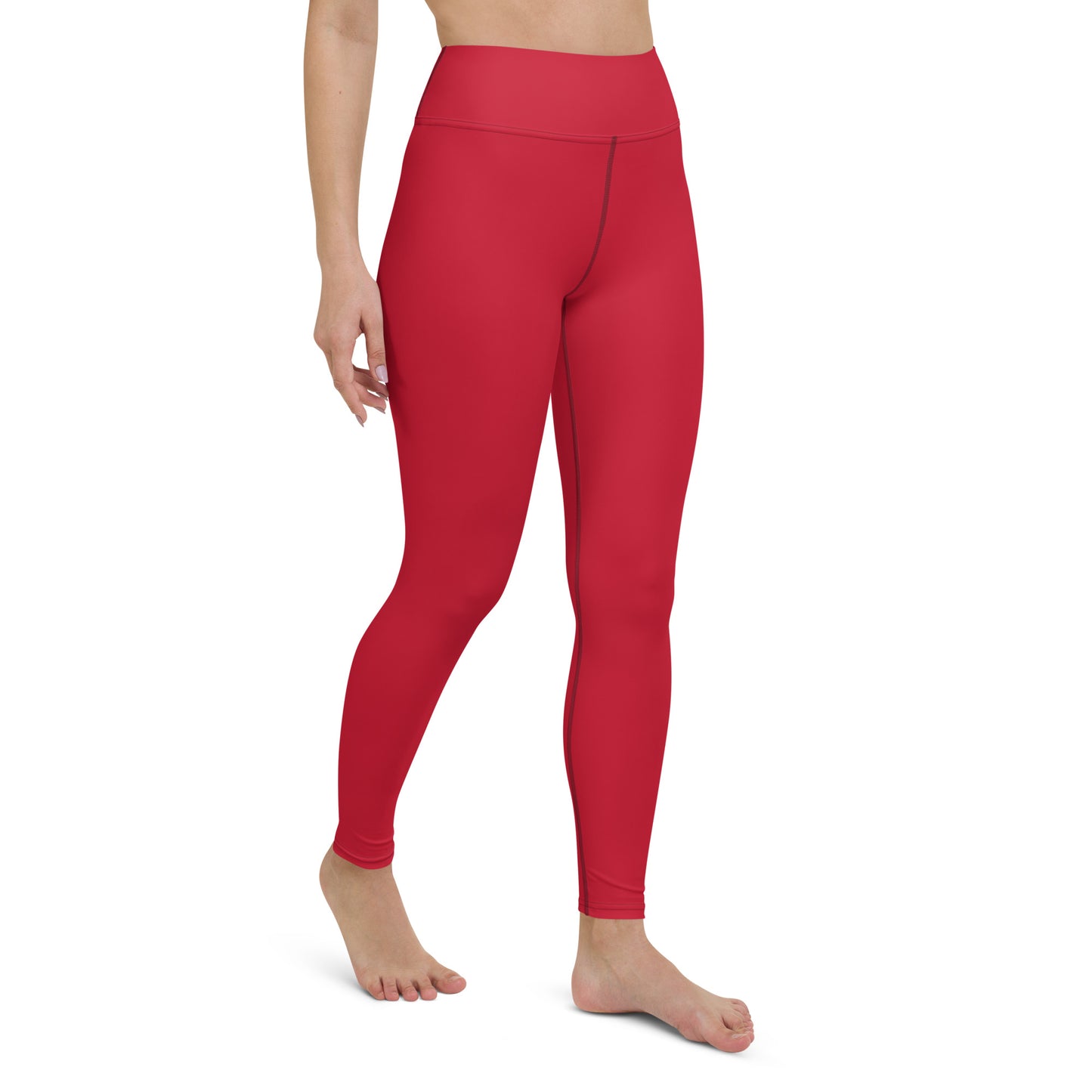 Red Yoga Leggings