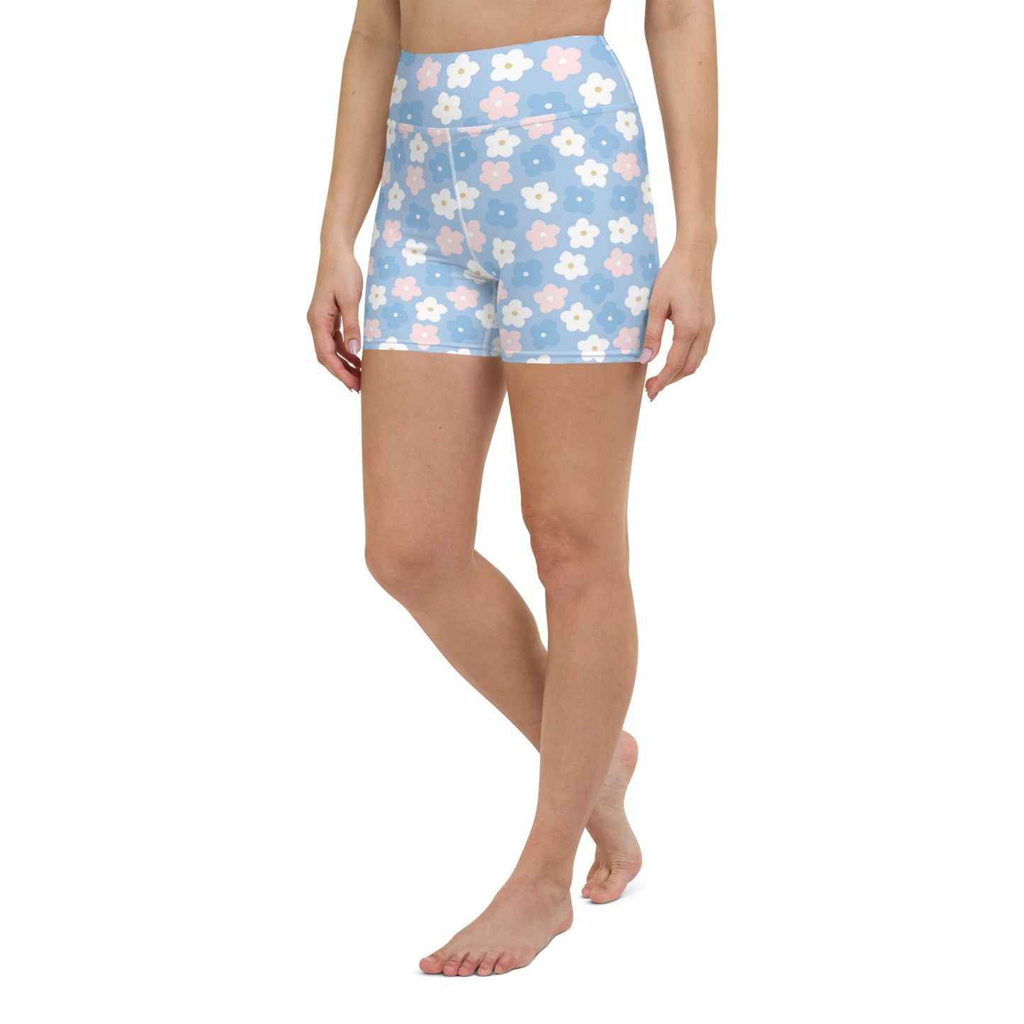 Forever Blue Yoga Shorts
