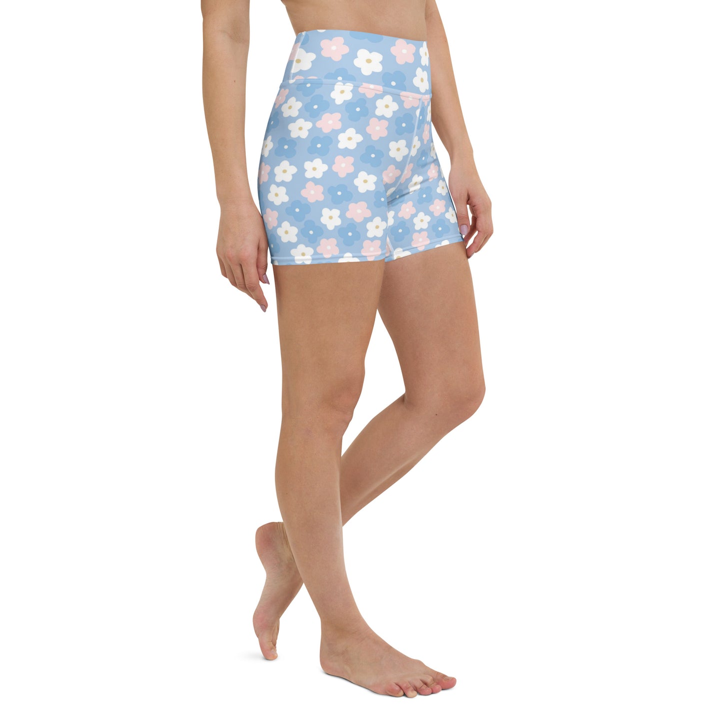 Forever Blue Yoga Shorts