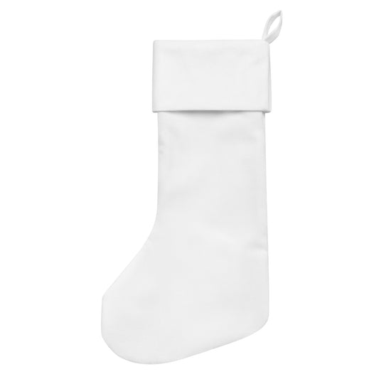 Snow Christmas Stocking