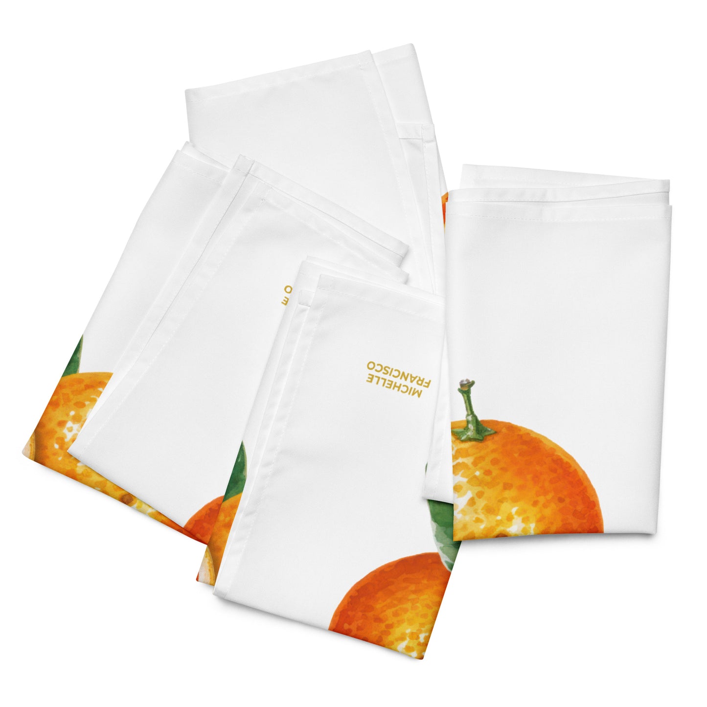 Orange Napkin Set