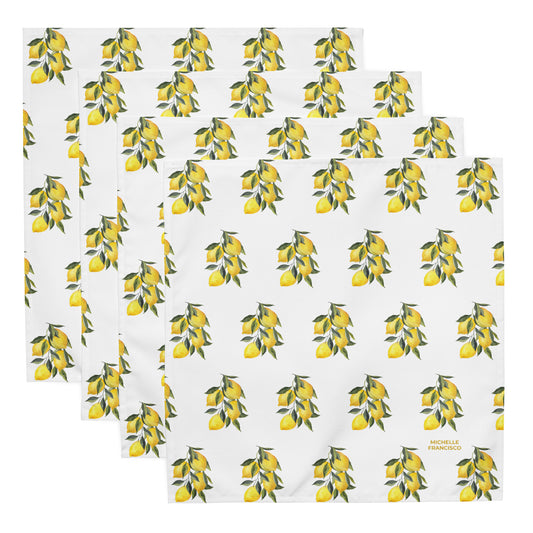 Lemons Napkin Set